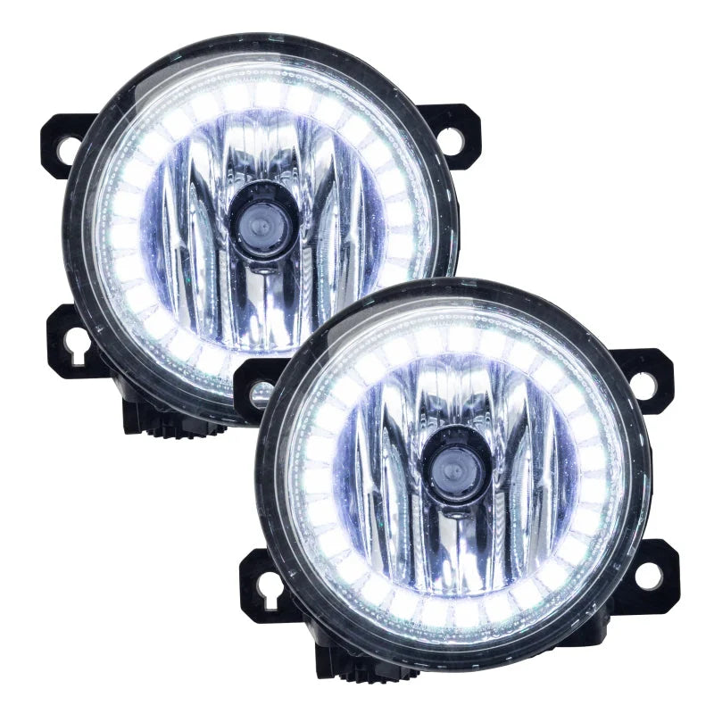 Oracle Honda CRZ 10-16 LED Fog Light Halo Kit - White - Side View