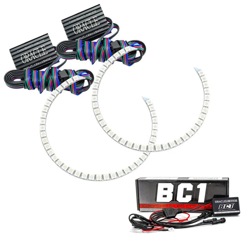 Oracle Honda Civic Sedan 06-11 Halo Kit - ColorSHIFT w/ BC1 Controller - Main Product View
