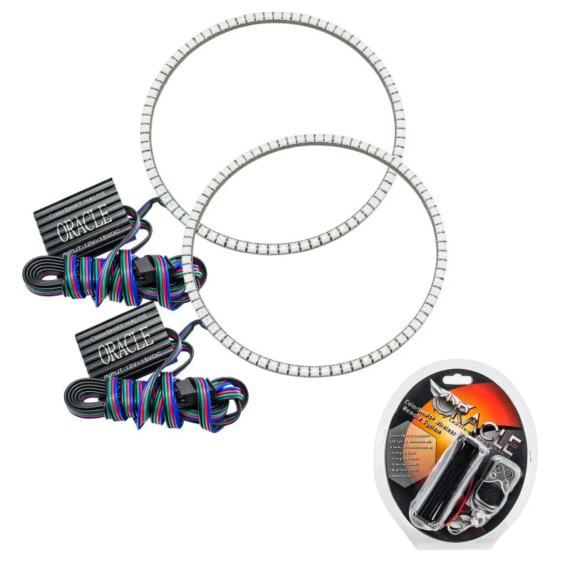Oracle Hummer H1 92-06 LED Waterproof Halo Kit - ColorSHIFT - Main Product View