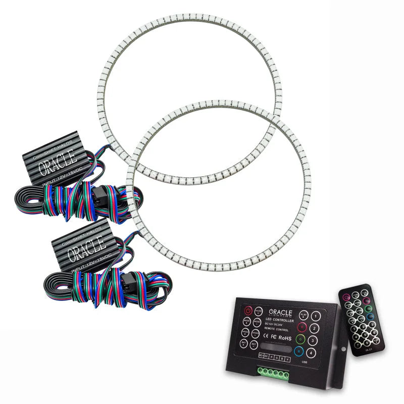 Oracle Hummer H1 92-06 LED Waterproof Halo Kit - ColorSHIFT w/ 2.0 Controller - Main Product View