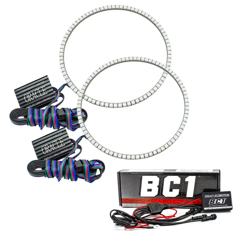Oracle Hummer H2 03-10 LED Waterproof Halo Kit - ColorSHIFT w/ BC1 Controller - Main Product View