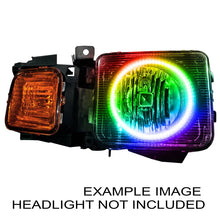 Load image into Gallery viewer, Oracle Hummer H3 05-10 Halo Kit - Dynamic ColorSHIFT - Side View