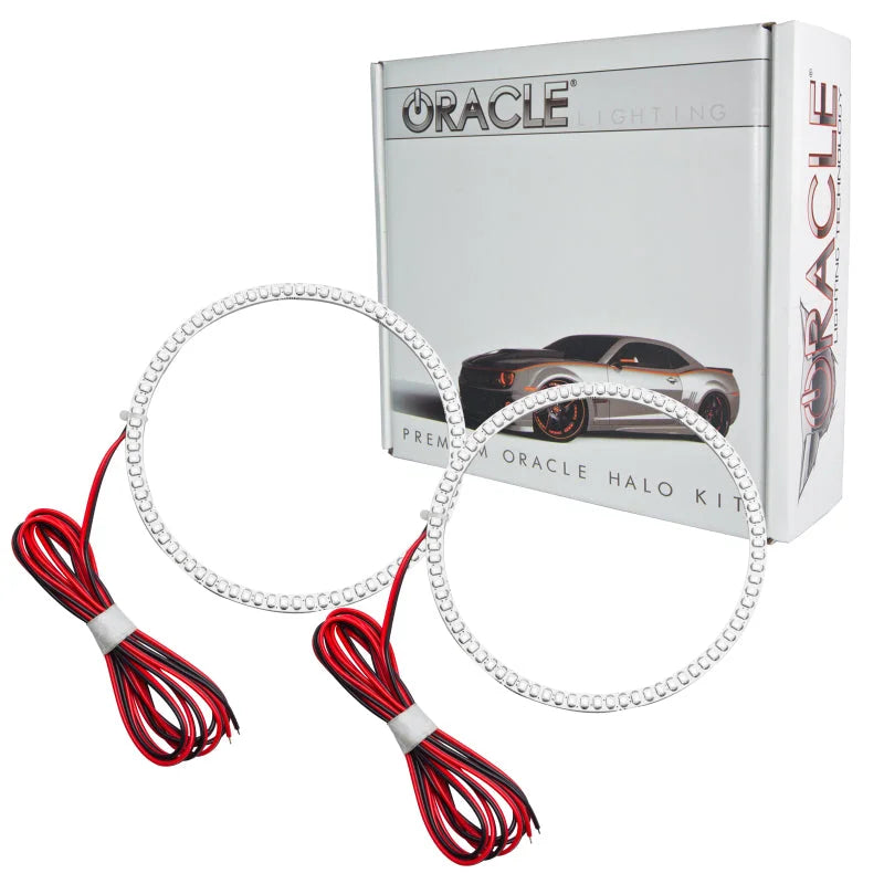 Oracle Hummer H3 05-10 LED Fog Halo Kit - White - Side View
