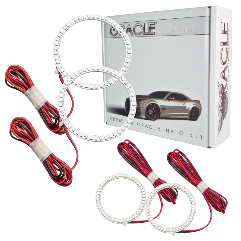 Oracle Infiniti G35 Coupe 06-07 LED Halo Kit - White - Side View