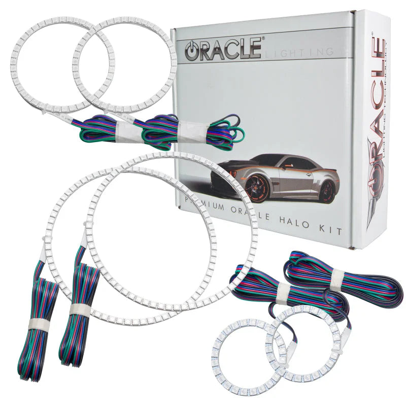 Oracle Infiniti M35 06-08 Halo Kit - ColorSHIFT w/ 2.0 Controller - Side View