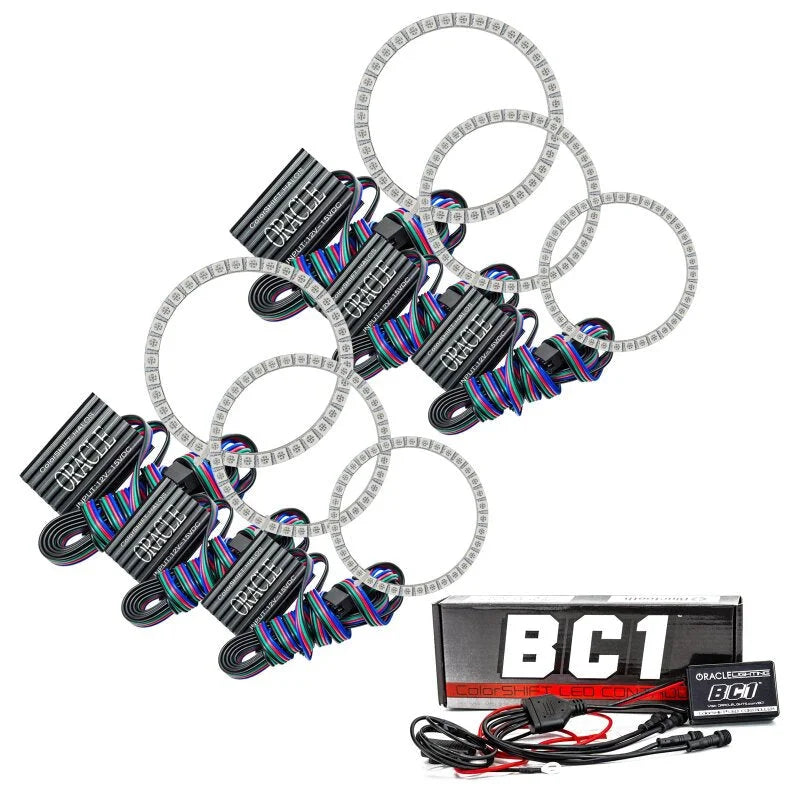 Oracle Infiniti M35 06-08 Halo Kit - ColorSHIFT w/ BC1 Controller - Main Product View