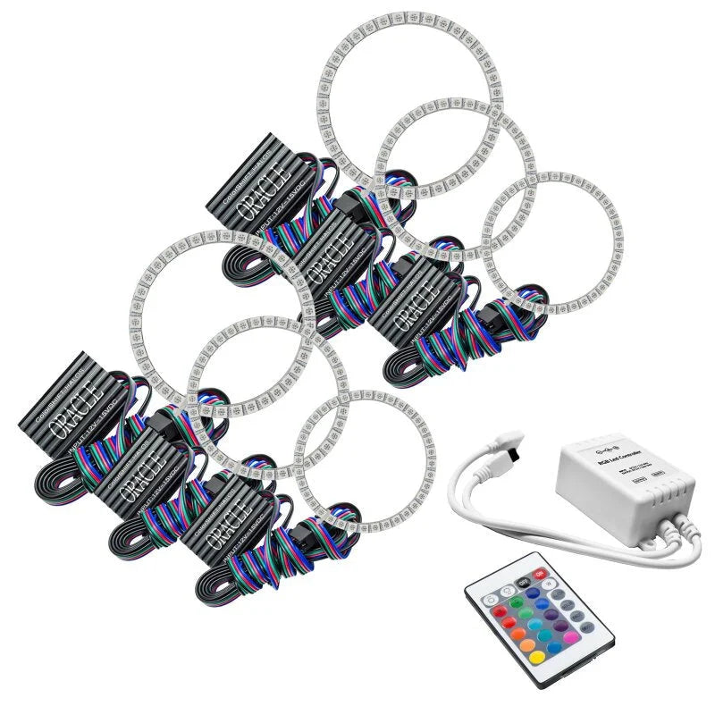 Oracle Infiniti M35 06-08 Halo Kit - ColorSHIFT w/ Simple Controller - Main Product View