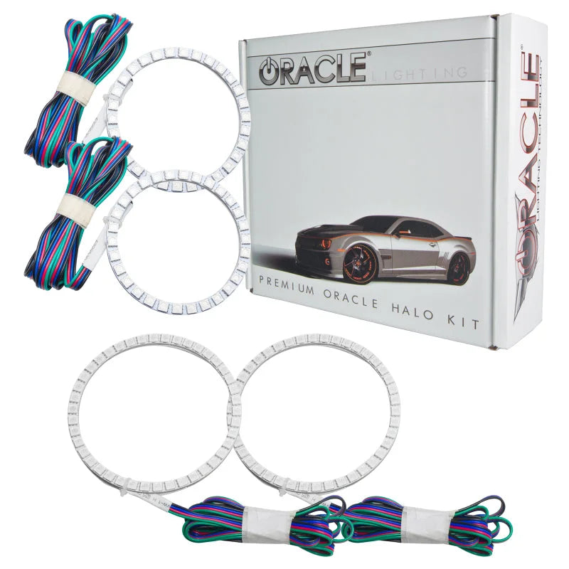 Oracle Infiniti M37 10-13 Halo Kit - ColorSHIFT w/o Controller - Side View
