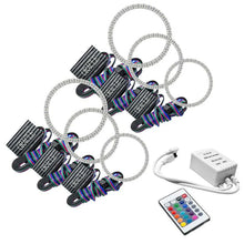 Load image into Gallery viewer, Oracle Infiniti QX56 11-13 Halo Kit - ColorSHIFT w/ Simple Controller - Main Product View