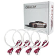 Load image into Gallery viewer, Oracle Infiniti QX70 09-15 LED Halo Kit - Red - Side View