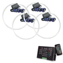 Load image into Gallery viewer, Oracle Jeep Grand Cherokee 05-10 Halo Kit - ColorSHIFT w/ 2.0 Controller - Main Product View