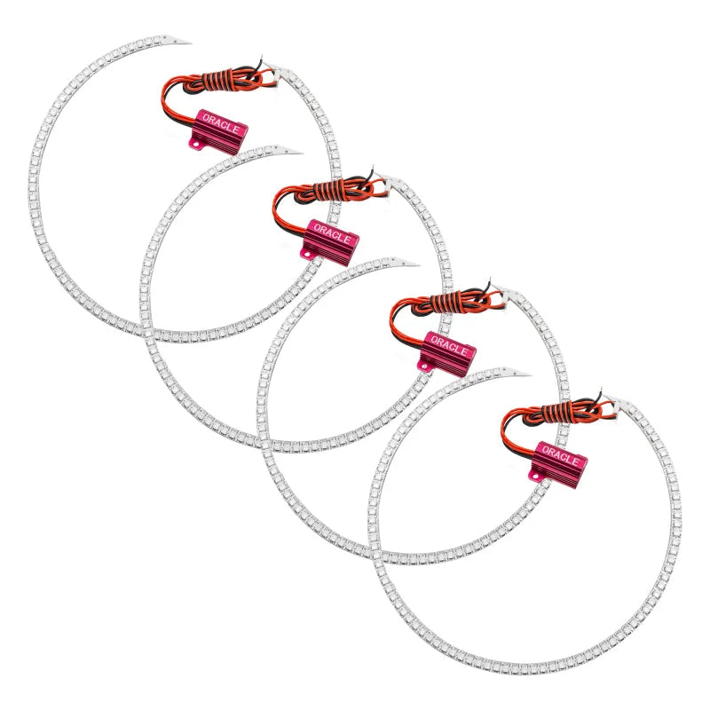 Oracle Jeep Grand Cherokee 05-10 LED Halo Kit - White - Main Product View