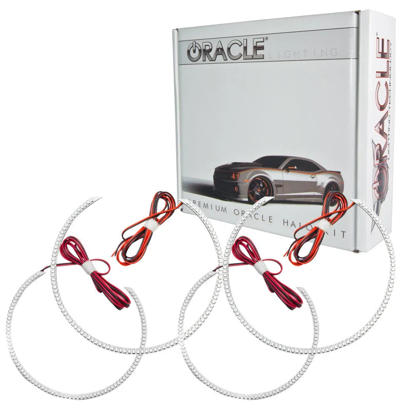 Oracle Jeep Grand Cherokee 05-10 LED Halo Kit - White - Side View