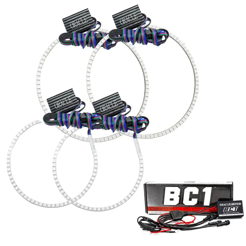 Oracle Jeep Grand Cherokee 08-10 Halo Kit - ColorSHIFT w/ BC1 Controller - Main Product View