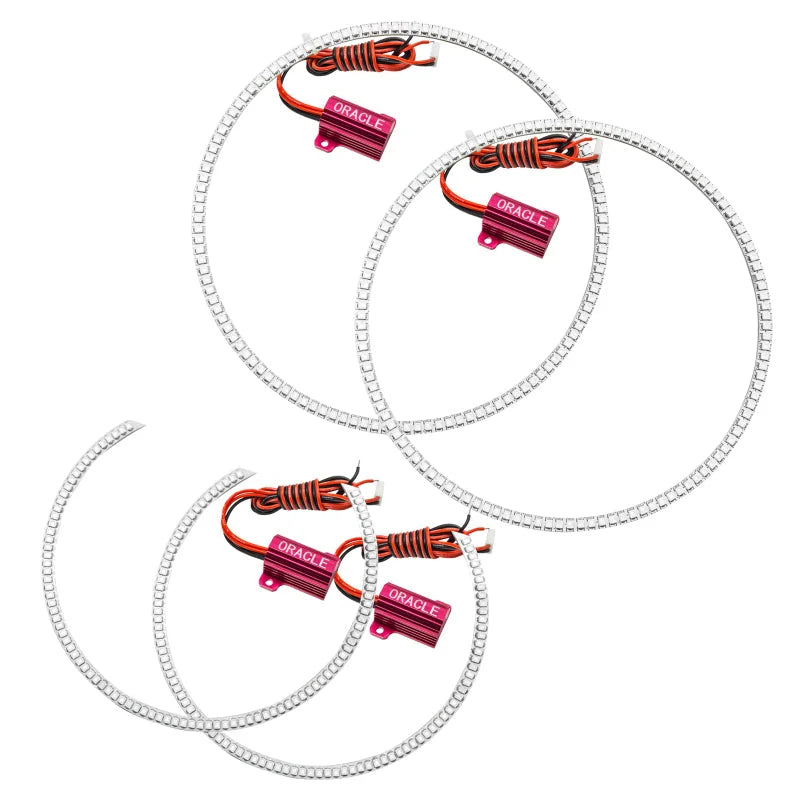 Oracle Jeep Grand Cherokee 08-10 LED Halo Kit - White - Main Product View
