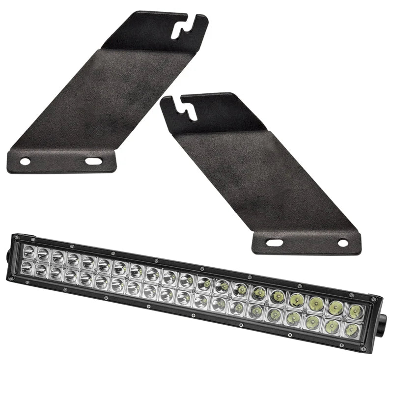 Oracle Jeep JK Hood Mounting Brackets SM/Light Combo - Main Product View
