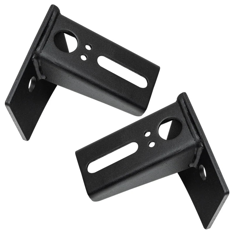 Oracle Jeep JK Lower Windshield Mount Brackets (Pair) - Installation View
