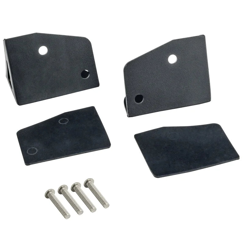 Oracle Jeep JK Lower Windshield OVERSIZED Light Mount Brackets (Pair) - Main Product View