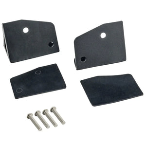 Oracle Jeep JK Lower Windshield OVERSIZED Light Mount Brackets (Pair) - Main Product View