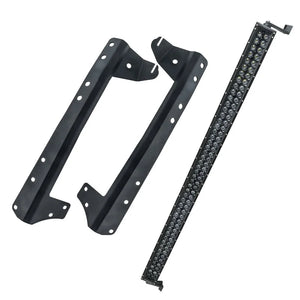 Oracle Jeep JK Upper Windshield Brackets/Light Combo - Main Product View
