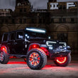 Load image into Gallery viewer, Oracle Jeep JK Upper Windshield Brackets/Light Combo - Installation View