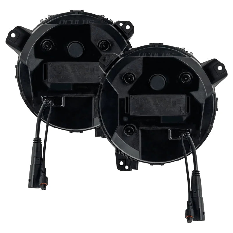Oracle Jeep JL/Gladiator JT Oculus Bi-LED Projector Headlights - Amber/White Switchback - Additional View 9