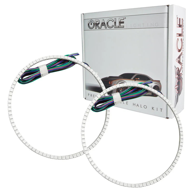 Oracle Jeep Liberty 05-07 Halo Kit - ColorSHIFT w/ Simple Controller - Side View