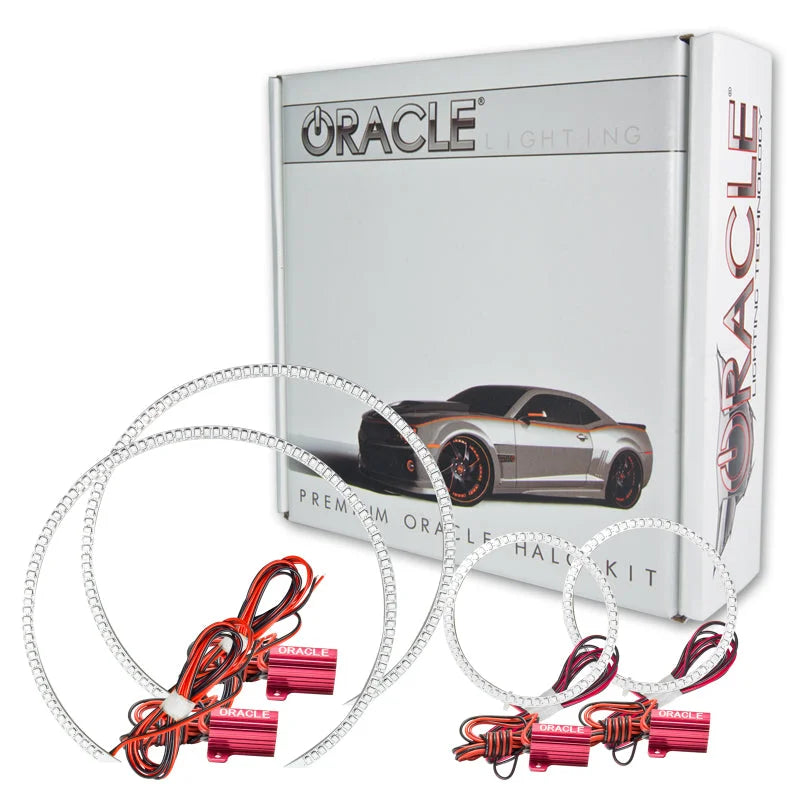 Oracle Jeep Liberty 08-13 LED Halo Kit - White - Side View