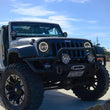 Load image into Gallery viewer, Oracle Jeep Wrangler 07-17 LED Halo Kit - White - Side View