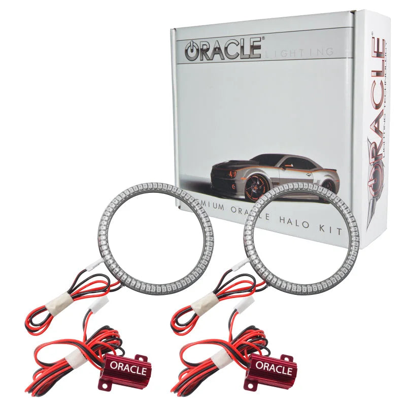 Oracle Jeep Wrangler 07-17 LED Waterproof Turn Signal Halo Kit - Amber - Additional View 5