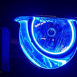 Load image into Gallery viewer, Oracle Jeep Wrangler JK 07-17 LED Waterproof Halo Kit - ColorSHIFT - Side View