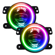 Load image into Gallery viewer, Oracle Jeep Wrangler JK/JL/JT High Performance W LED Fog Lights - ColorSHIFT - Dynamic - Main Product View