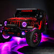 Load image into Gallery viewer, Oracle Jeep Wrangler JK/JL/JT High Performance W LED Fog Lights - ColorSHIFT - Dynamic - Additional View 5