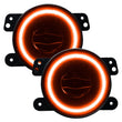 Load image into Gallery viewer, Oracle Jeep Wrangler JK/JL/JT High Performance W LED Fog Lights - Amber - Main Product View