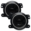 Load image into Gallery viewer, Oracle Jeep Wrangler JK/JL/JT High Performance W LED Fog Lights - Amber - Back View
