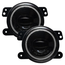 Load image into Gallery viewer, Oracle Jeep Wrangler JK/JL/JT High Performance W LED Fog Lights - Green - Back View