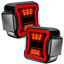 Load image into Gallery viewer, Oracle Jeep Wrangler JL Black Series LED Tail Lights - Main Product View