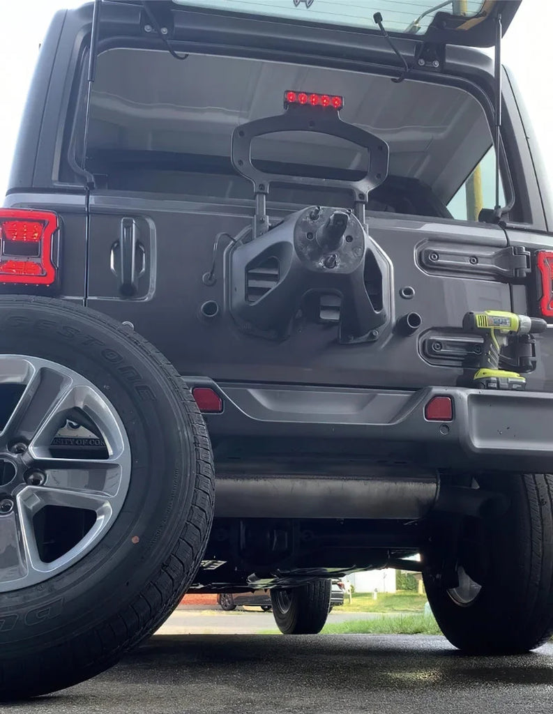 Oracle Jeep Wrangler JL Black Series LED Tail Lights - Side View