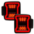 Load image into Gallery viewer, Oracle Jeep Wrangler JL Black Series LED Tail Lights - Installation View