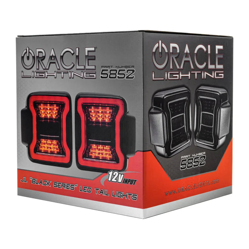 Oracle Jeep Wrangler JL Black Series LED Tail Lights - Additional View 8
