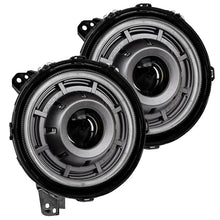 Load image into Gallery viewer, Oracle Jeep Wrangler JL Oculus Bi-LED Projector Headlights- Graphite Metallic - 5500K - Main Product View