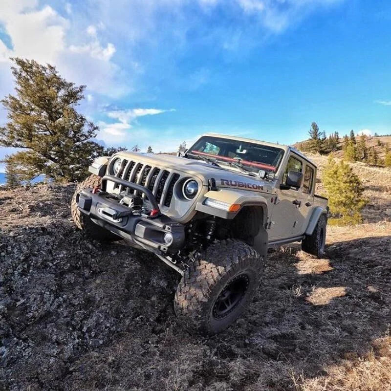 Oracle Jeep Wrangler JL Oculus Bi-LED Projector Headlights- Graphite Metallic - 5500K - Additional View 9