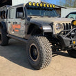Load image into Gallery viewer, Oracle Jeep Wrangler JL Smoked Lens LED Front Sidemarkers - Back View