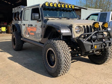Load image into Gallery viewer, Oracle Jeep Wrangler JL Smoked Lens LED Front Sidemarkers - Back View