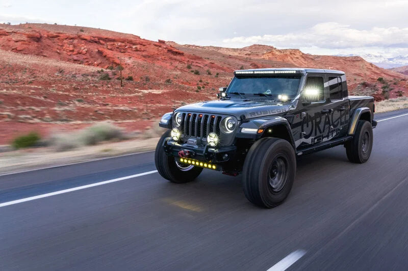 Oracle Jeep Wrangler JL/Gladiator JT Integrated Windshield LED Light Bar System - Additional View 7