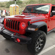 Load image into Gallery viewer, Oracle Jeep Wrangler JL/Gladiator JT LED Surface Mount Fog Light Halo Kit - ColorSHIFT - Side View