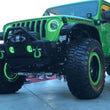 Load image into Gallery viewer, Oracle Jeep Wrangler JL/Gladiator JT LED Surface Mount Fog Light Halo Kit - Green - Side View
