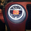 Load image into Gallery viewer, Oracle Jeep Wrangler JL/Gladiator JT Projector Illumination Kit - w/o Controller - Side View
