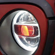 Load image into Gallery viewer, Oracle Jeep Wrangler JL/Gladiator JT Projector Illumination Kit - w/o Controller - Installation View