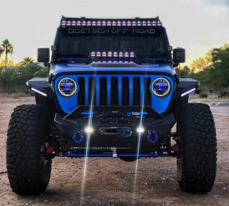 Oracle Jeep Wrangler JL/Gladiator JT Projector Illumination Kit - w/o Controller - Additional View 5